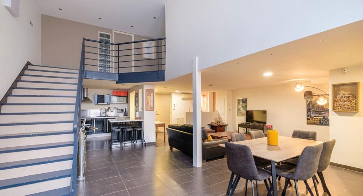 Loft Triplex 3 Chambres Doubles Villeurbanne Luaran gambar